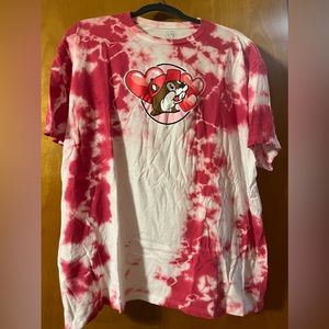 Buc-ees Valentine’s Day, unisex tee shirt. Size 2xl washed, never worn